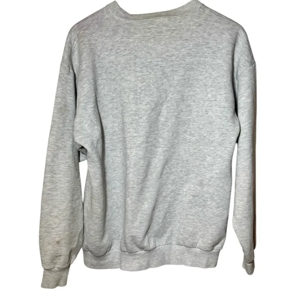 Vintage Greetings From Sturbridge Massachusetts Gray Crewneck Sweatshirt‎ Large